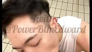 Sucking weasel words in the shower breadth  at the gym