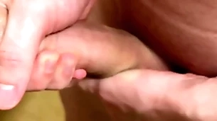 Fresh cum from lovely boy after shower / fit / uncut / adorable boy / soothing / stroking / alluring / 18
