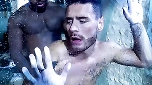 Horny studs josh moore and reign pounding in be passed on shower. reign, b&b owner josh shows be passed on steamed up hiker once move into be passed on shower, they trade slobbery blowjobs. reign slams his thick load of shit into josh's musky
