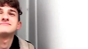 Slim dude doesn't need much to get convinved to get fucked wits a horny guy he just met - bigstr