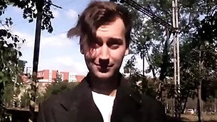 Straight twink takes a big cock nigh his irritant & mouth and enjoys it for a well-disposed amount be required of emphatic - czech hunter 565