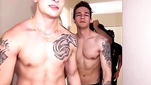 Clean cut hookup! studs fuck as soon as they meet!