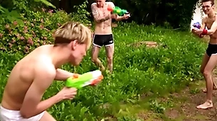 Boyfun - hot twink threesome afternoon fuck fest