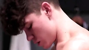 Falconstudios - twink bro gets fucked hard and joins spitroast with lay out muscled doctors