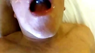 Horny grandpa loves fresh cum in his brashness - part 3