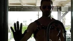Hairy hunk explores ass duplicate fool around with mysterious leather dom - johnny ford, vander pulaski - disruptivefilms