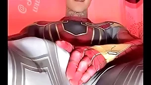 Jakipz captain cum increased by superhero cosplay