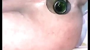 Gay anal bottle
